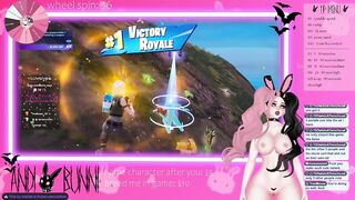 Vtuber dominates in Fortnite while being controlled