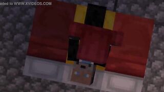 Spiderman fucks Mariano Rajoy so hard in minecraft