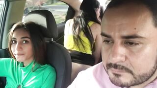 He filmed my horny friend riding her dildo in the back seat of the Uber