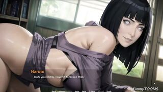 Naruto Uzumaki - Hinata Good morning fuck at breakfast