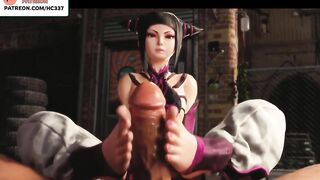 HAVE A GOOD TIME WITH JURI ON STREET FIGHTER 6 HENTAI ANIMATION 60FPS