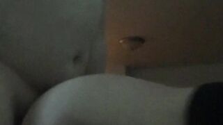 Morning backshots from hubbys Brother while gone at work listen to me scream ????