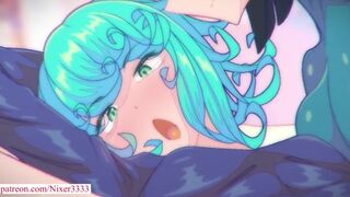 Fubuki x Tatsumaki Lesbian Hentai