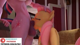 Fluttershy Do Deep Futanari Blowjob In Barn | Best Futa Furry Hentai 4k