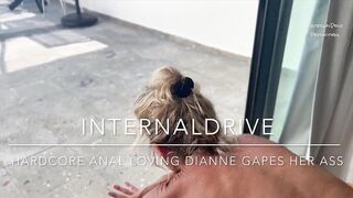 Hardcore Anal Loving Dianne Gapes Her Ass