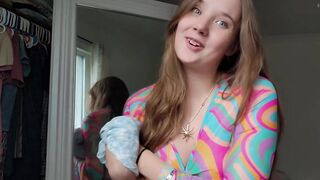 My cute PINK Nipples need sucked - TRANSPARENT Try On Haul - OF @sableheart