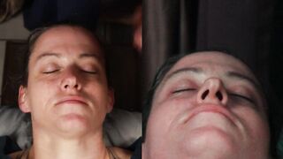 Dirty Dees taking more amateur homemade huge double cum loads to the face