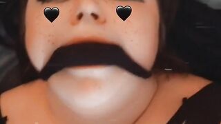 BBW Gets Fucked with Toys while being gagged