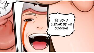 Jiraiya folla a tsunade fuertemente-pequeño coño