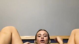 Scottish Slutty Teen Fucks Her Tight Ass For The First Time Ever