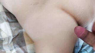 Amateur couple hot sex ass full of cum ???? Milf hairy pussy , big ass, big nipples