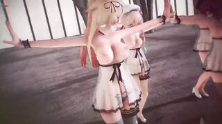 Mmd R-18 Anime Girls Sexy Dancing Clip 338