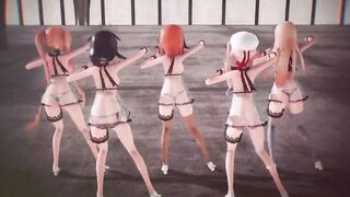 Mmd R-18 Anime Girls Sexy Dancing Clip 338