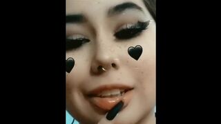 Snapchat vid hot Latina teasing