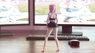 Mmd R-18 Anime Girls Sexy Dancing (clip 106)