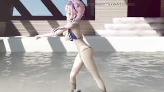 Mmd R-18 Anime Girls Sexy Dancing (clip 107)