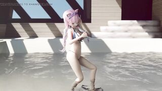 Mmd R-18 Anime Girls Sexy Dancing (clip 107)