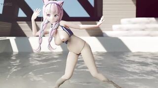 Mmd R-18 Anime Girls Sexy Dancing (clip 107)