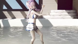 Mmd R-18 Anime Girls Sexy Dancing (clip 107)