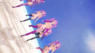 Mmd R-18 Anime Girls Sexy Dancing clip 185