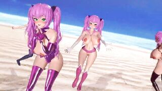 Mmd R-18 Anime Girls Sexy Dancing clip 185