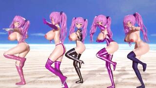 Mmd R-18 Anime Girls Sexy Dancing clip 185