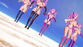 Mmd R-18 Anime Girls Sexy Dancing clip 185