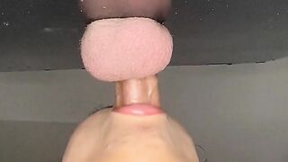 No Hands POV Gloryhole Blowjobs