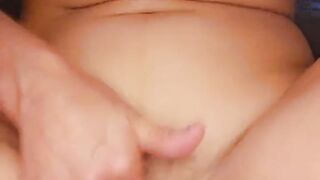 Milke Mia Masturbates to Orgasm While Watching a Granny Video.