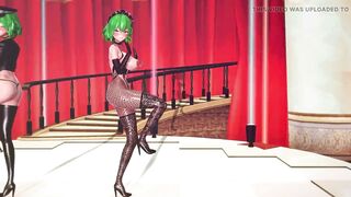 Mmd R-18 Anime Girls Sexy Dancing clip 129