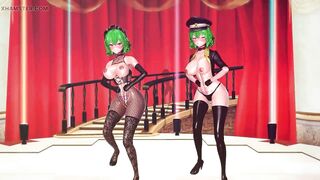 Mmd R-18 Anime Girls Sexy Dancing clip 129