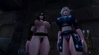 Night Elf Bimbos Want You To Cum