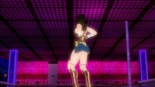 Wonder Woman Sexy Striptease Dance