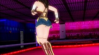 Wonder Woman Sexy Striptease Dance