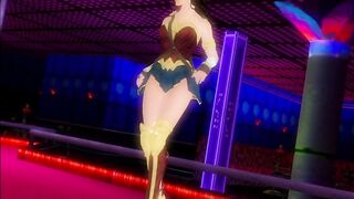 Wonder Woman Sexy Striptease Dance