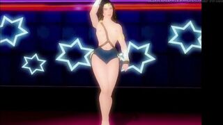 Wonder Woman Sexy Striptease Dance